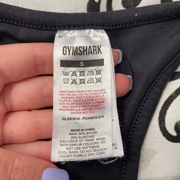 Gymshark Black Sports Bra - Picture 8 of 8